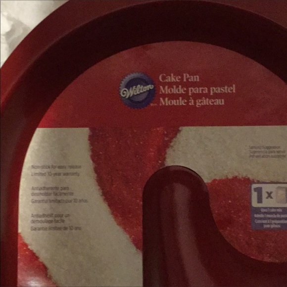 WILTON Cake Pan Candy Cane Metal NWT Red - Picture 5 of 5